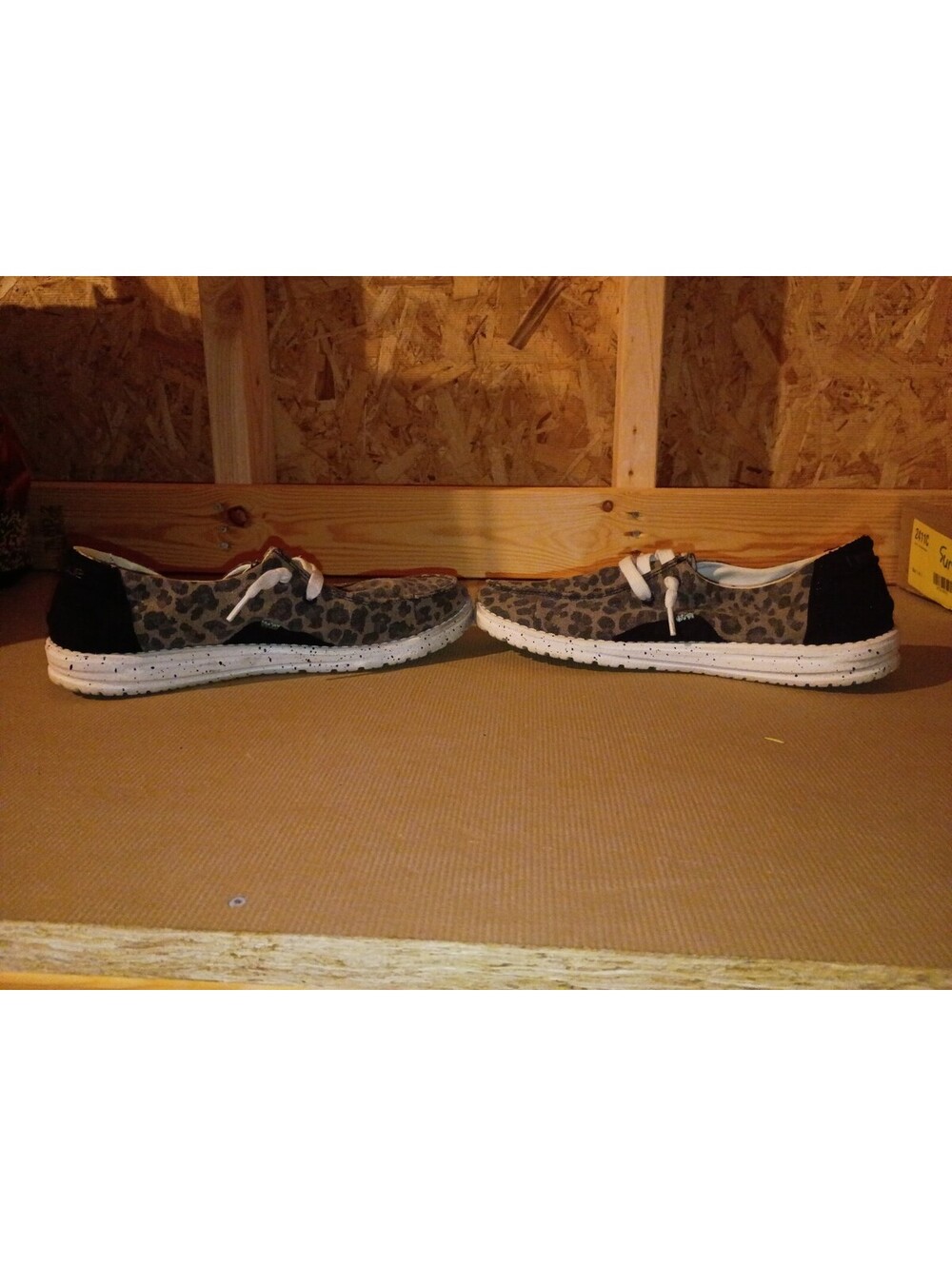 Hey Dude Men's Wally Animal Print Slip-On Shoes US 8 EU 39